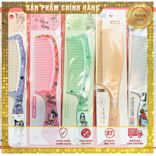 Lược chải tóc hình dễ thương nhiều mẫu giao mẫu ngẫu nhiên