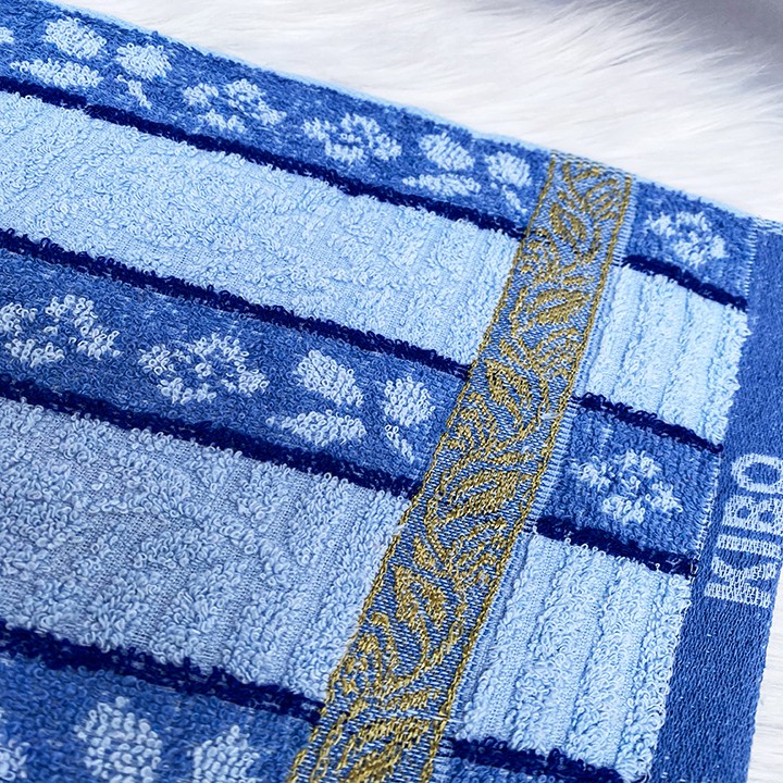 Khăn mặt khăn đa năng cotton 3 sọc lớn sợi vải dày mềm mịn lau sạch thấm hút cực tốt an toàn cho da (25x50cm)