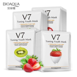 Mặt nạ V7 Toning Youth Mask nội địa Trung Bioaqua