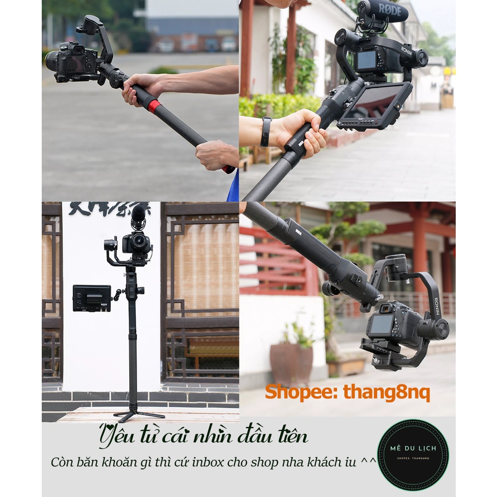 Gậy nối dài gimbal, sợi carbon, chiều dài 35cm | BigBuy360 - bigbuy360.vn