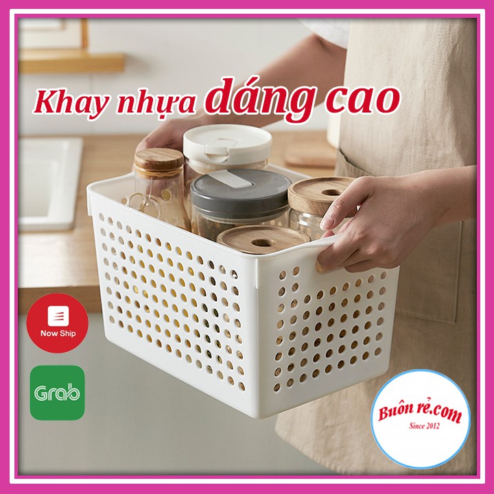 Khay nhựa Pháp dáng cao thiết kế thông minh đựng đồ đa năng Song Long 2617 Buôn Rẻ 01158