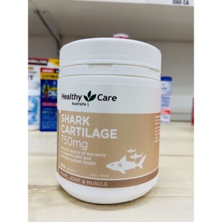 Viên uống sụn cá mập Healthy Care Shark 200 viên của Úc - ĐỦ BILL - Beauty Shop