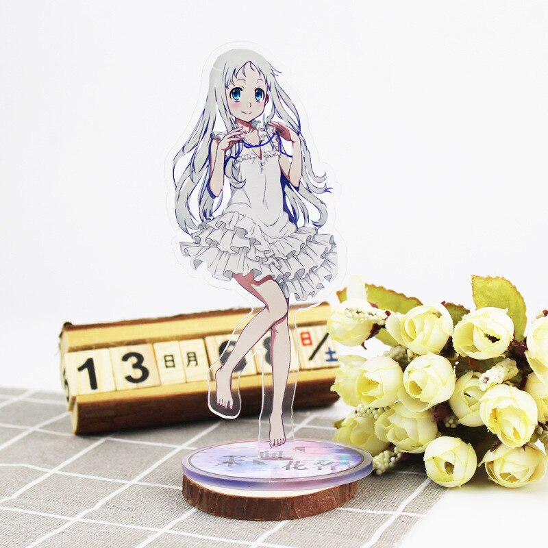 Chúng Ta Vẫn Không Biết Tên Của Hoa Chúng Tôi Thấy Anime Acrylic Đứng Đồ Chơi Mô Hình Menma Anime Hình trang Trí Hình Hà