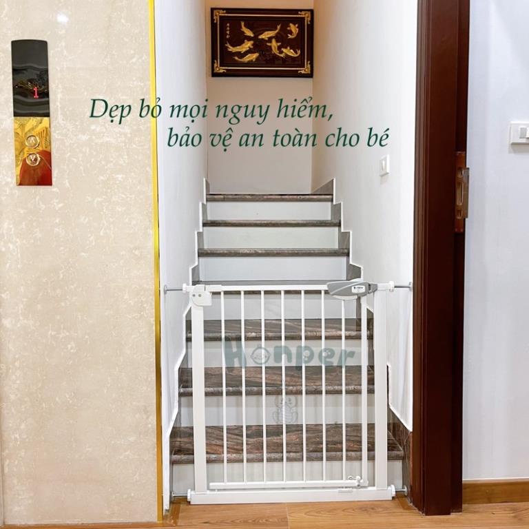 Thanh chặn cửa, cầu thang cho bé thương hiệu honper phân phối chính hãng