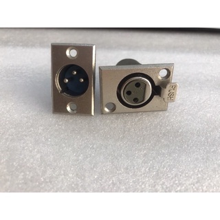 Jack âm canon đực cái xlr chuẩn stereo/ jack xlr âm gắm mixer cục đẩy... giá 1 cái