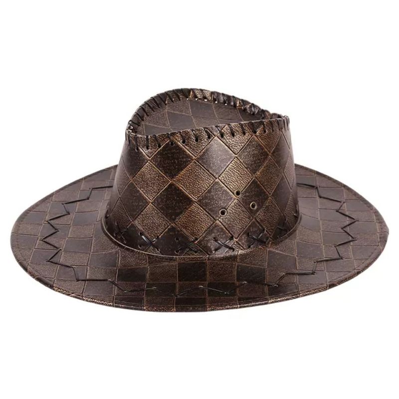 Mũ Nón Cao Bồi Da Thời Trang