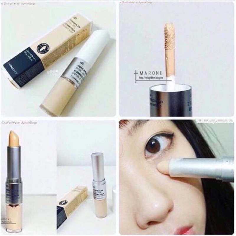 Kem che khuyết điểm 2 đầu Concealer dual veil | BigBuy360 - bigbuy360.vn