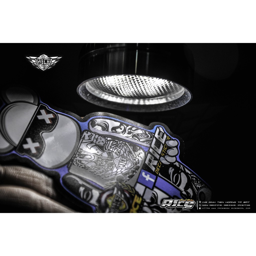 LOGO RICE STICKER DECAL COMBO