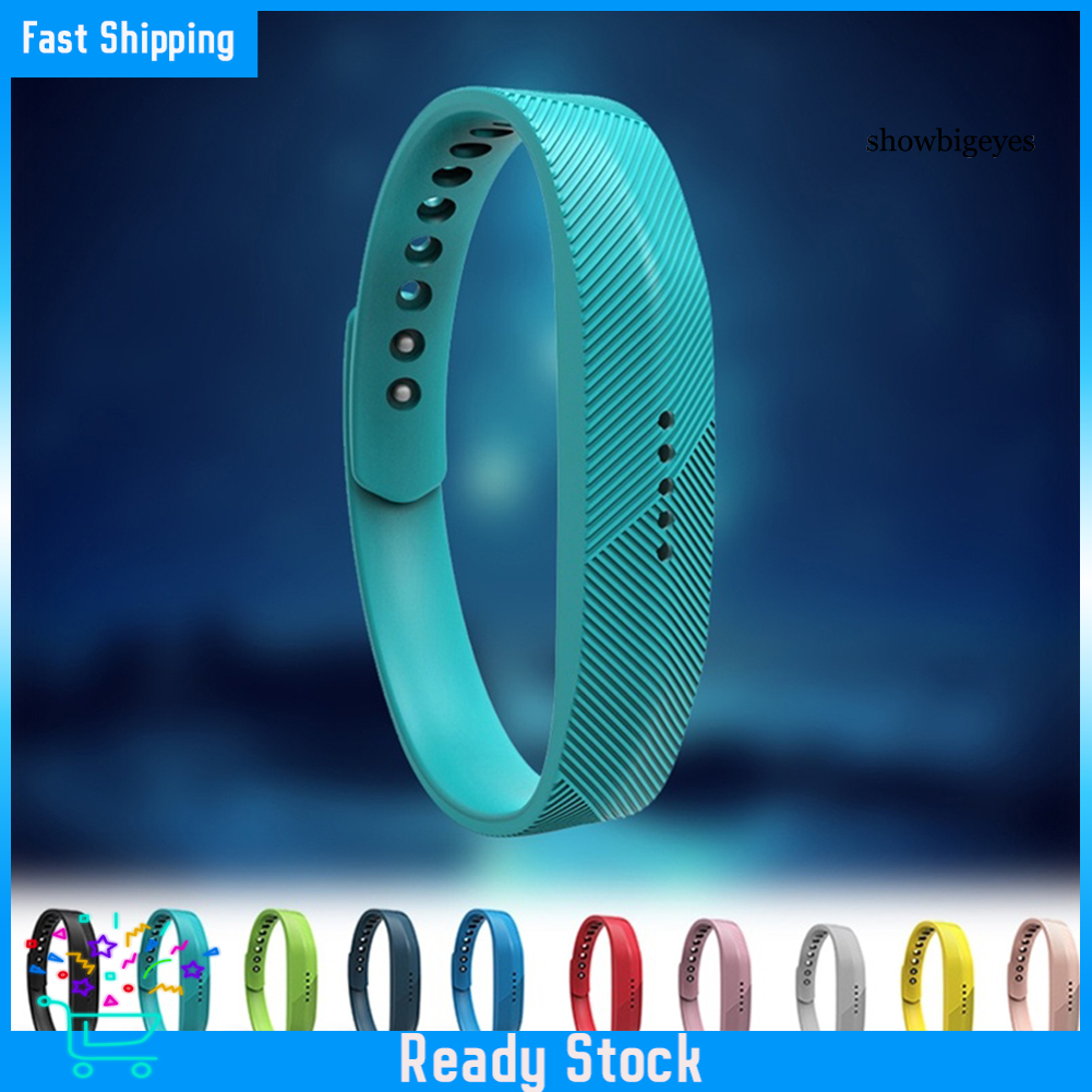 Dây Đeo Silicone Thay Thế Cho Đồng Hồ Thông Minh Fitbit Flex2