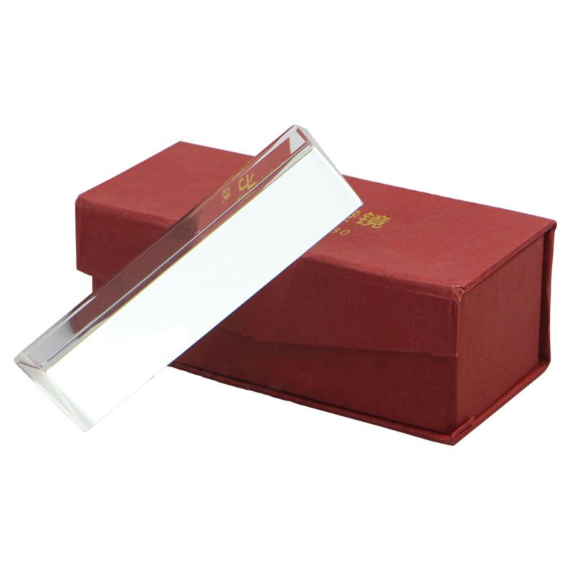 Lăng kính quang học kiểu tam giác 10cm 4 &quot;