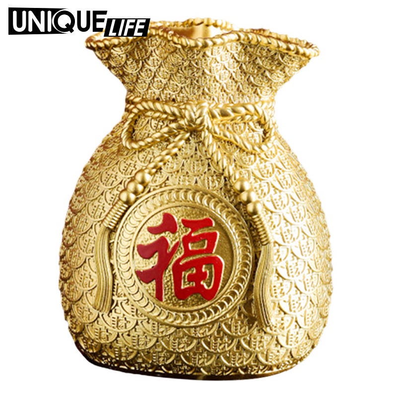 Bình hoa hình dạng túi tiền sáng tạo trang trí nhà cửa