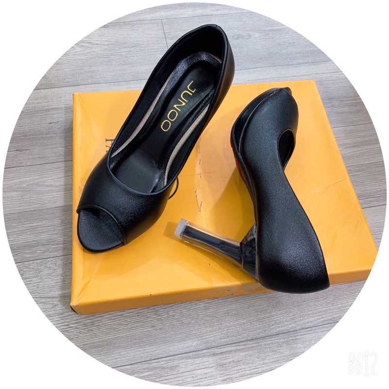 Giầy hở 10 p đế kép trước ( hình thật )