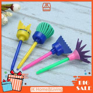 Bộ 4 cọ mút xốp đồ chơi tương tác sáng tạo