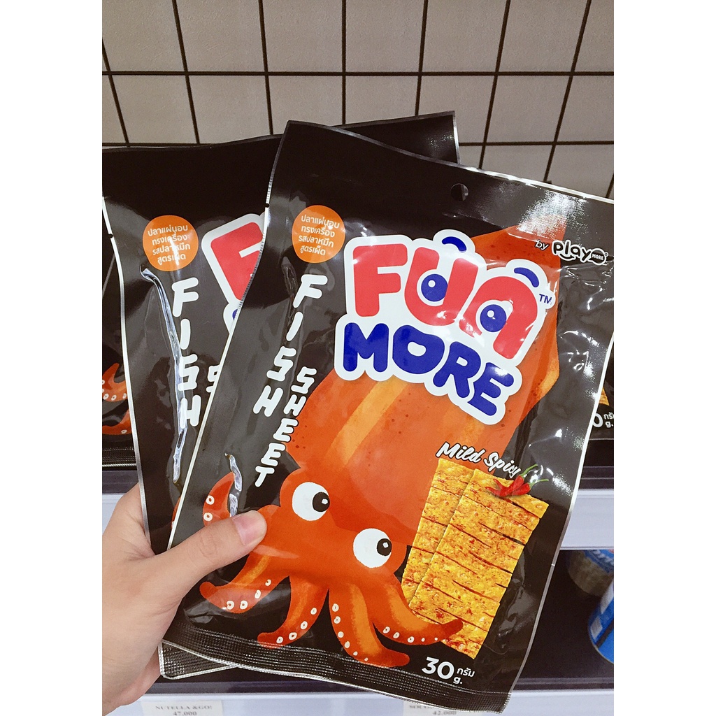 Snack cá vị mực FUNMORE Thái Lan 30g
