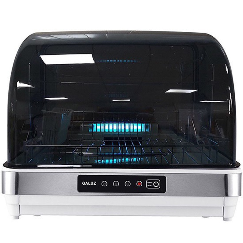 Máy sấy bát GALUZ, máy sấy và diệt khuẩn bát đĩa dung tích 42L,315W bảo hành 18 tháng lỗi đổi mới 10 ngày. BJG-68