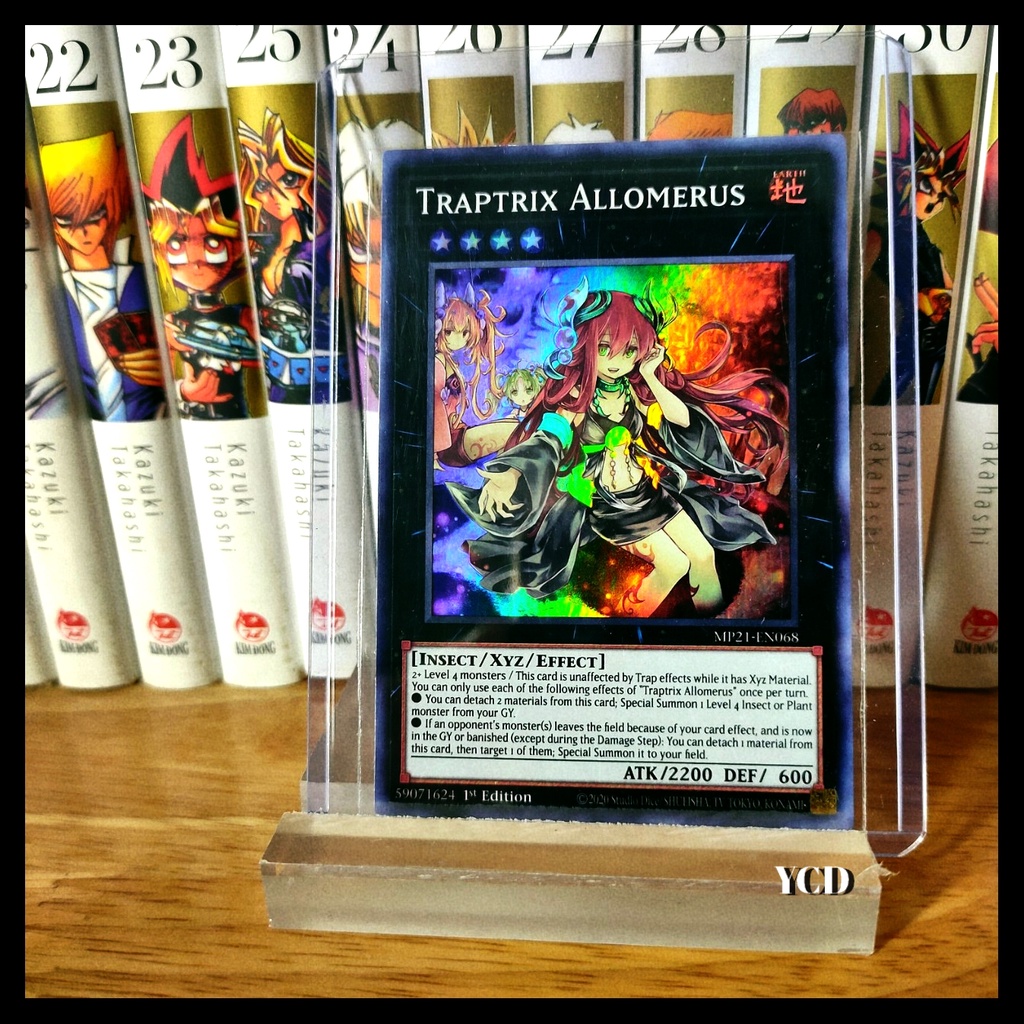 Thẻ bài yugioh chính hãng Traptrix Allomerus – Super Rare