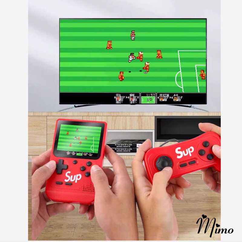 Máy chơi game Sup 400 Game In 1 Retro kèm tay cầm chơi Game 2 người cực độc đáo có sẵn 2 loại