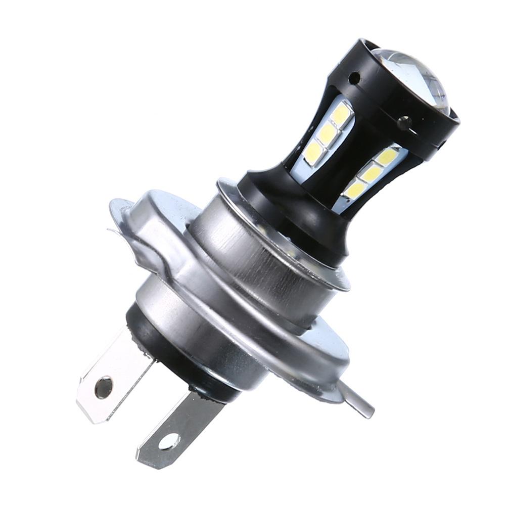 H4 / ​​H7 Car 3030 LED Hi-Lo Beam Đèn pha Đèn pha Bóng đèn pha 6500K 12-24v Xe máy