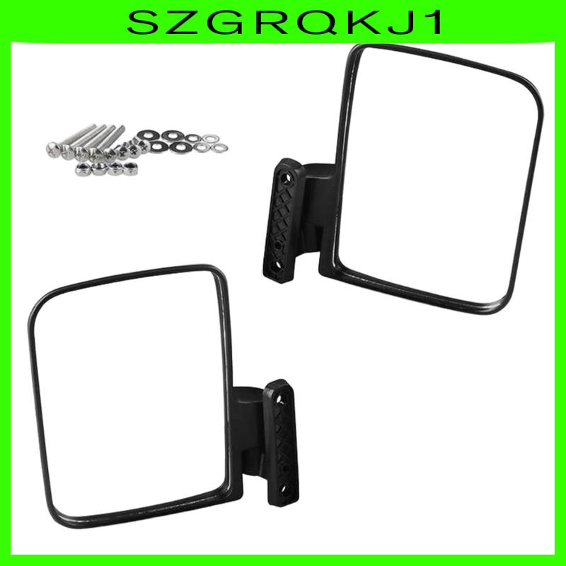 Set 2 Gương Chiếu Hậu Gấp Gọn Cho Xe Golf Cart szgrqkj1