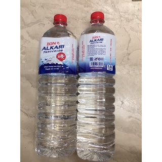 [ Giai nhiet MH]Thùng 12 chai ion kiềm Alkari PH9+ 1500ml