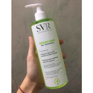 Sữa Rửa Mặt SVR SEBIACLEAR Gel Moussant 400ml | BigBuy360 - bigbuy360.vn