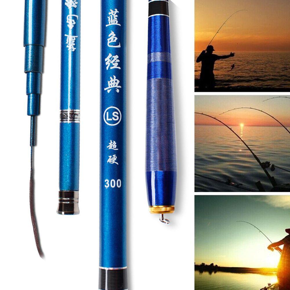 MUVAKO Cần Câu Cá Bằng Sợi Carbon Siêu Nhẹ