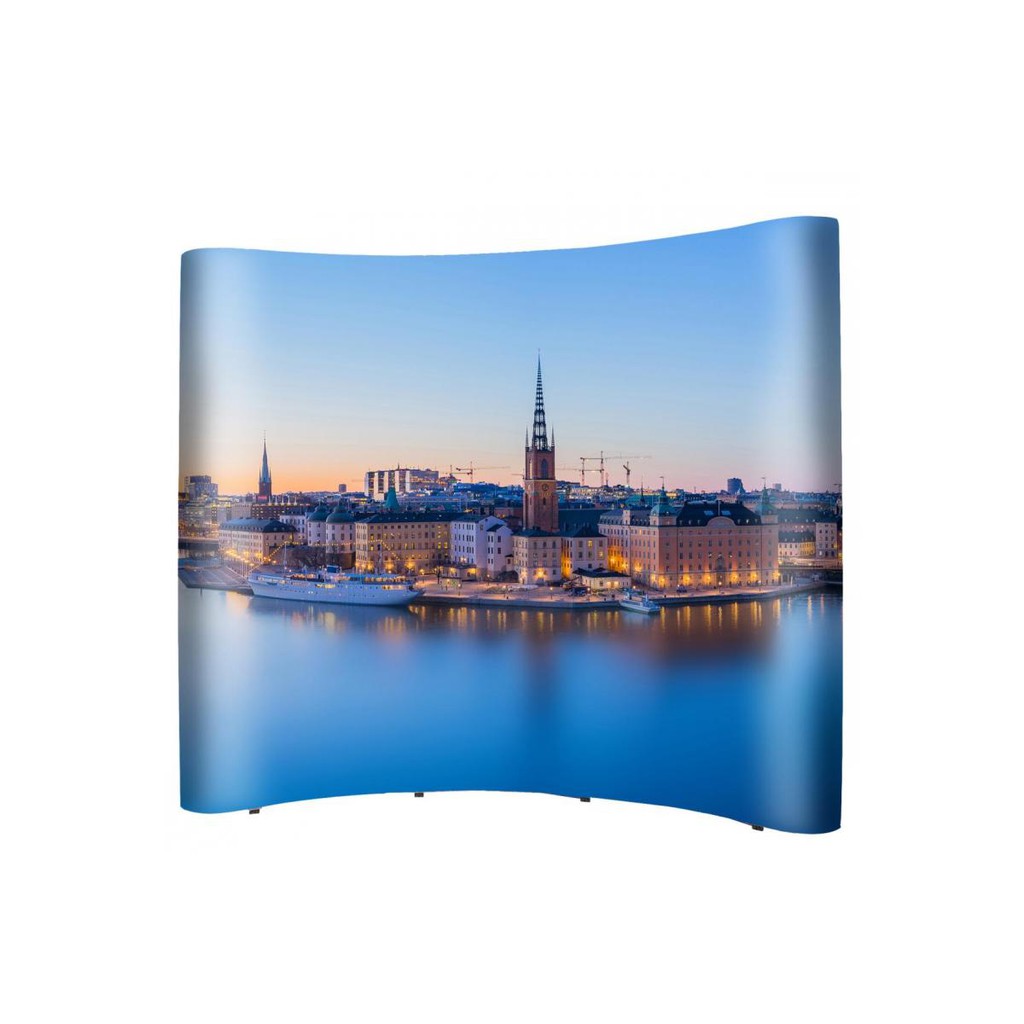 [Nhập khẩu chính hãng] Khung backdrop di động băng dính từ 230x300cm chân cong