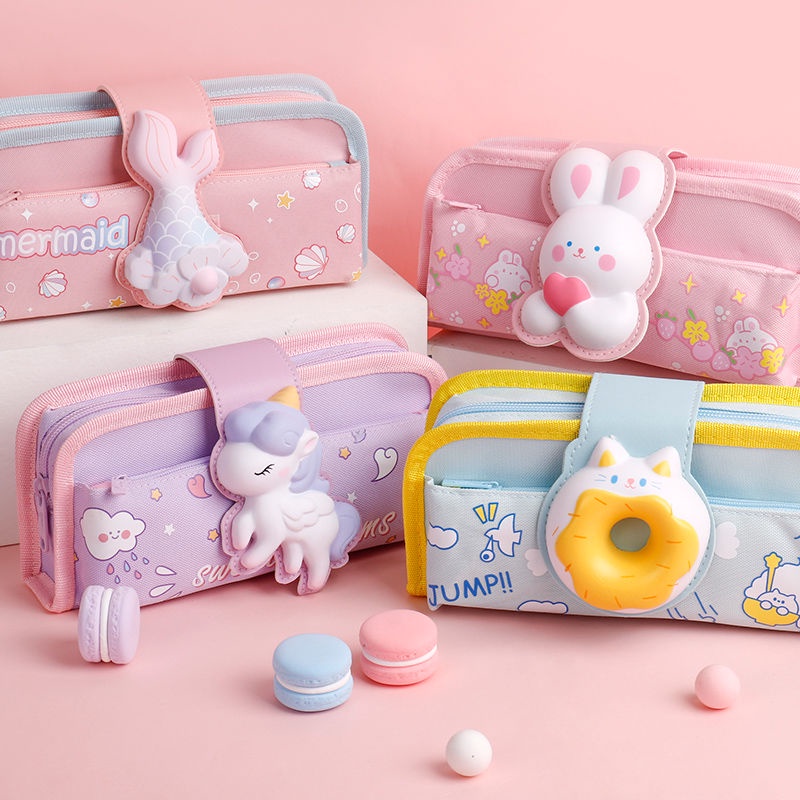 Túi Đựng Bút Chì Sức Chứa Lớn Tiện Dụng Cho Học Sinh Ốp