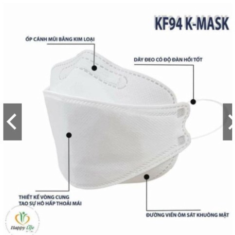 [SIÊU RẺ] Sỉ 100 Chiếc KHẨU TRANG CHÍNH HÃNG AMI MASK KF94 KIỂU HÀN QUỐC