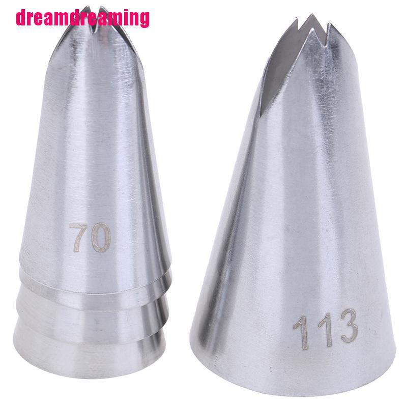 Bộ 5 dụng cụ trang trí bánh kem bằng inox chuyên dùng