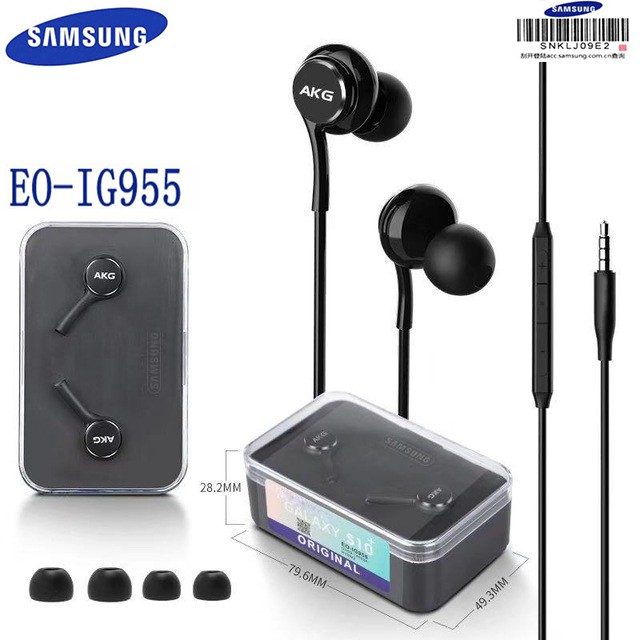 🎧Samsung AKG Earphones EO IG955 3.5mm In-ear Wired Mic Volume Control Headset for Samsung Galaxy S10 S9 S8 S7 huawei Smartphone