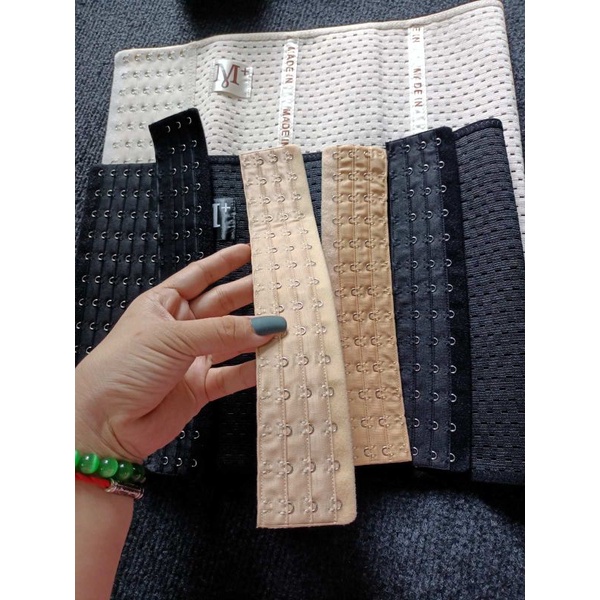 Thanh nối tăng hạ size latex đai siết eo, latex bằng thép không rỉ đảm bảo an toàn cho da