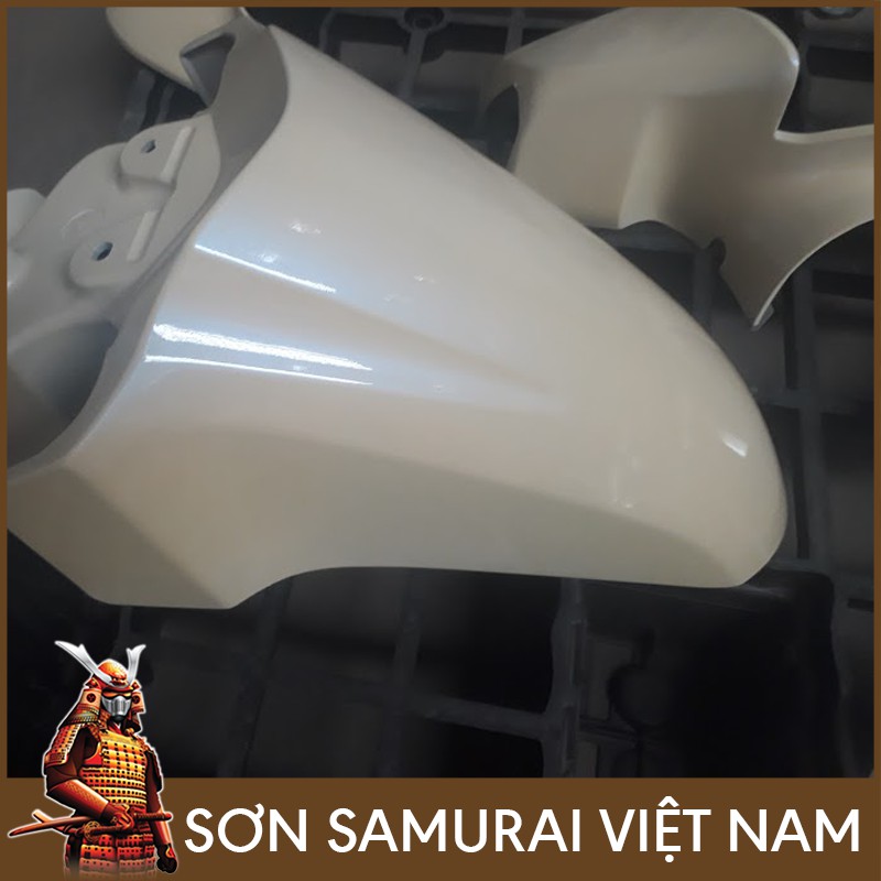 Chai sơn màu trắng kem H199 Samurai Paint