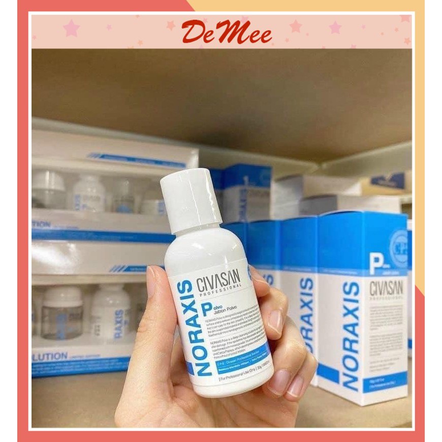 Tẩy da chết dạng bột ngăn ngừa mụn ẩn CIVASAN  Enzyme Noraxis Polvo