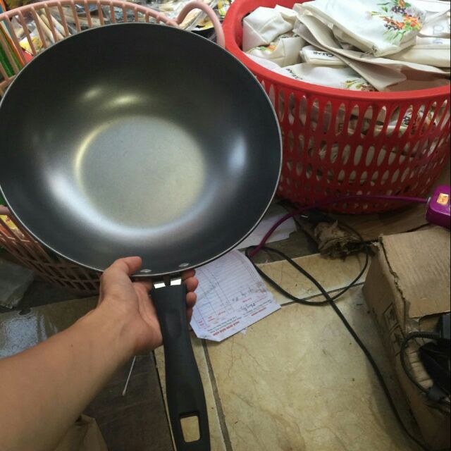 Chảo  chống  dính  phi 32 đun từ
