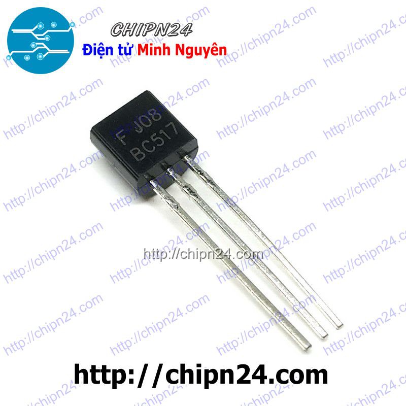 [10 CON] (KT1) Transistor BC517 TO-92 NPN 1A 30V