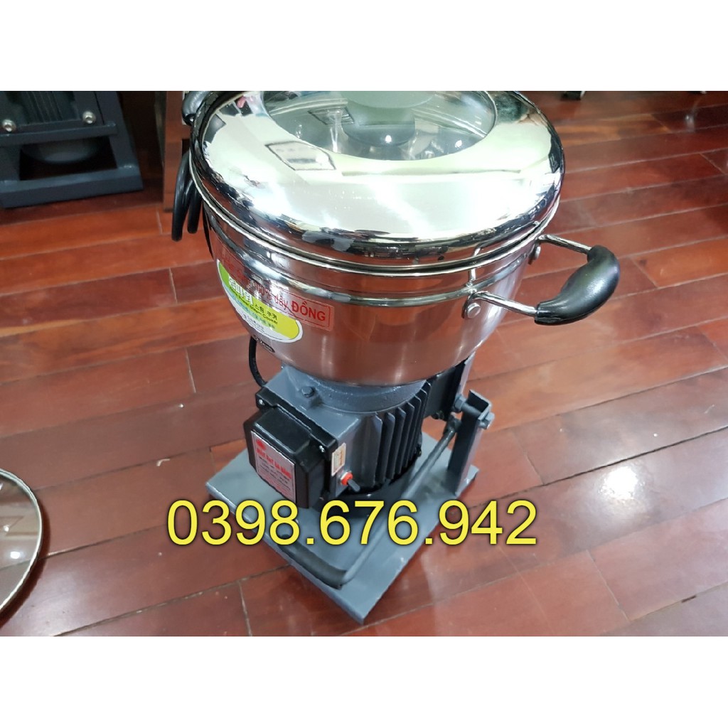 Máy xé thịt gà, xay ruốc, làm chà bông nồi inox 22cm