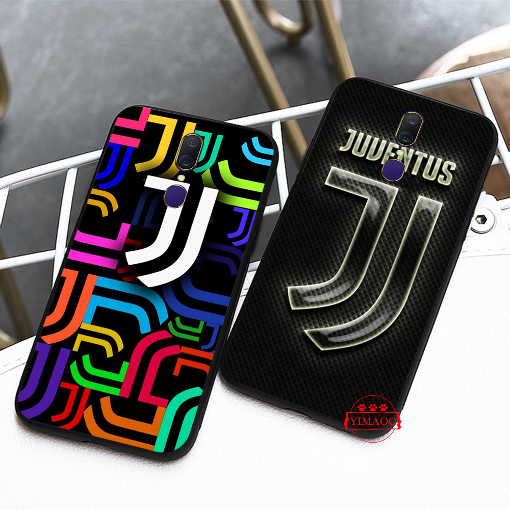 Ốp Điện Thoại Mềm In Logo Juventus Cho Oppo K3 K5 Realme C2 C3 C11 C12 C15 6 Pro 6i Narzo 20 124a