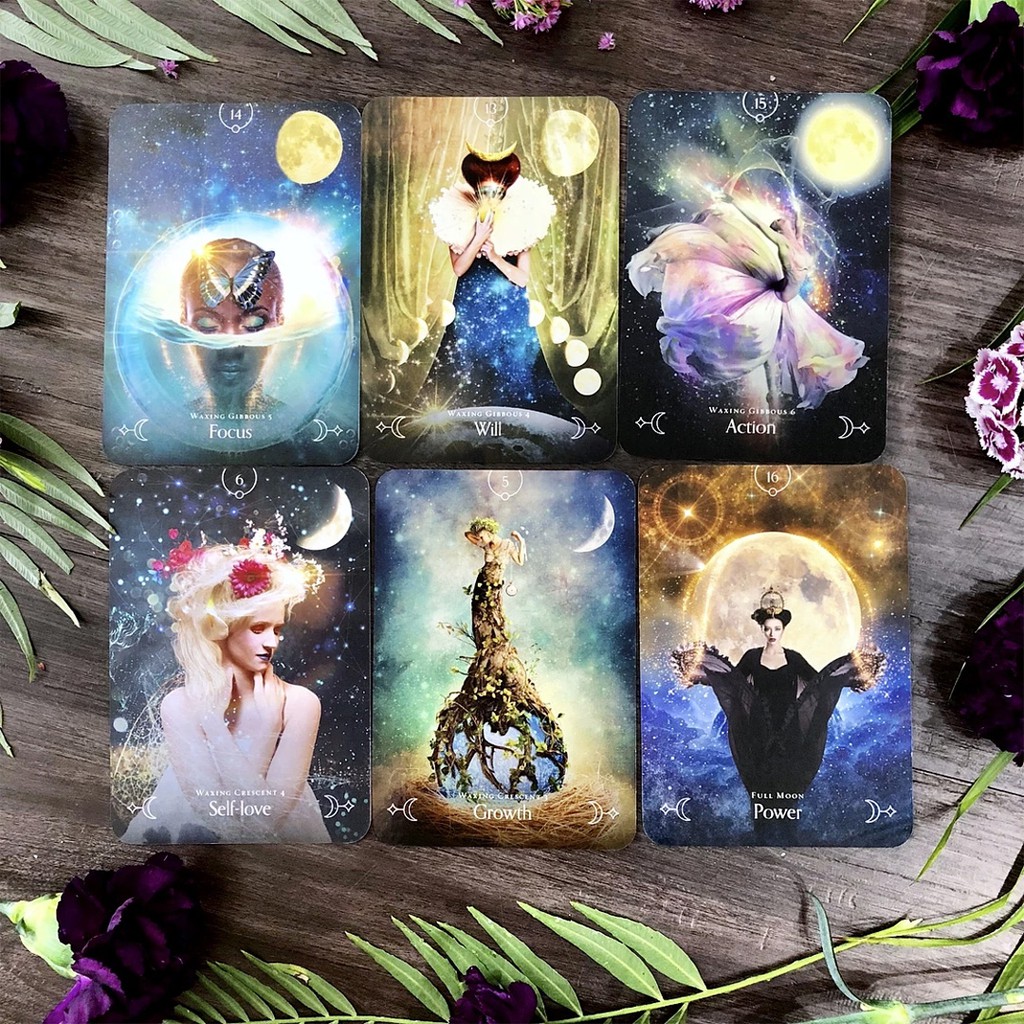 Bộ Bài Queen of the Moon Oracle (Mystic House Tarot Shop)