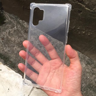 Samsung Galaxy Note 20Ultra Note 10 Lite/ Note 10 Plus/ Note 10/ Note 9 Ốp lưng dẻo trong suốt chống sốc 4 góc