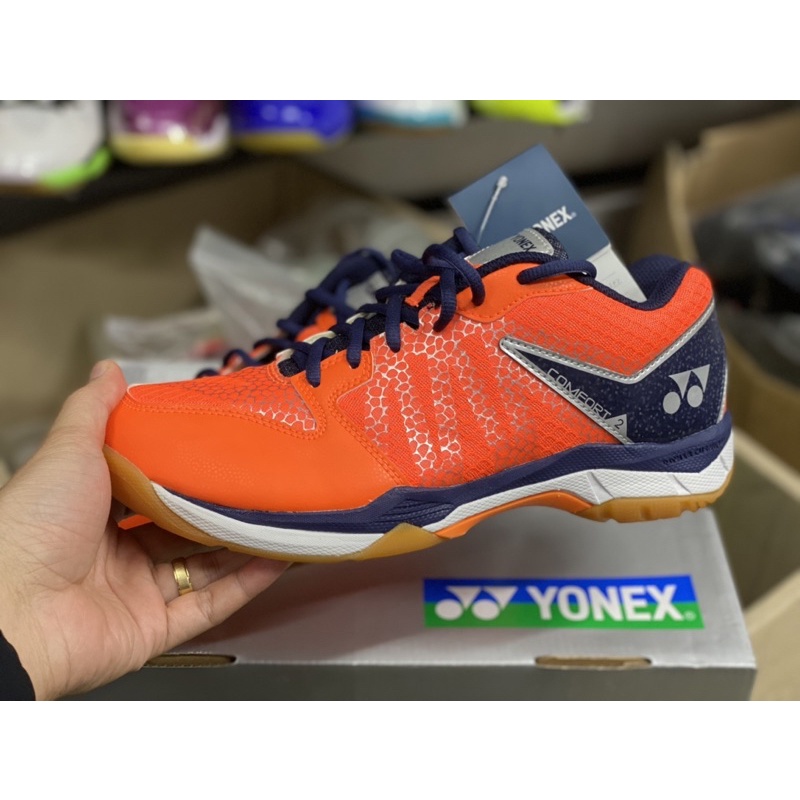 Giầy Cầu lông Nam Yonex Comfour 2 Cam Chính Hãng JP