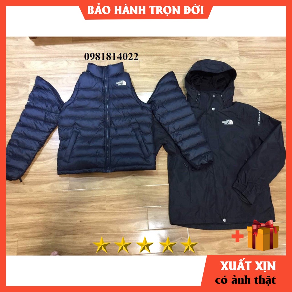 Áo khoác nữ 5 in 1 N.F. (5 lớp ) năng động BẢO HÀNH TRỌN ĐỜI