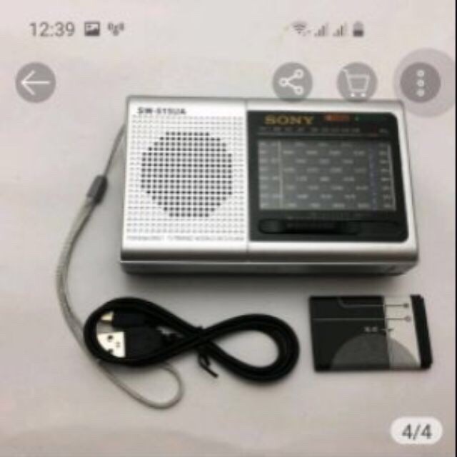 Đài radio SW 515UA Nhật Bản , nghe đài , nghe nhạc cao cấp