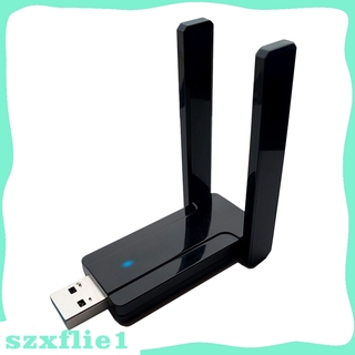 Usb wifi 1300mbps 2.4g / 5ghz kèm ăng ten cho máy tính