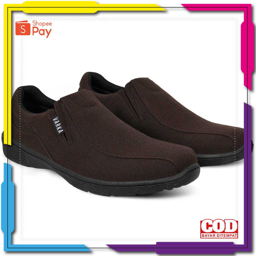 Giày Slip On Màu Nâu Phong Cách Thời Trang Đường Phố Có Size 37 38 39 40 41 42 43 44 45 / V 57712