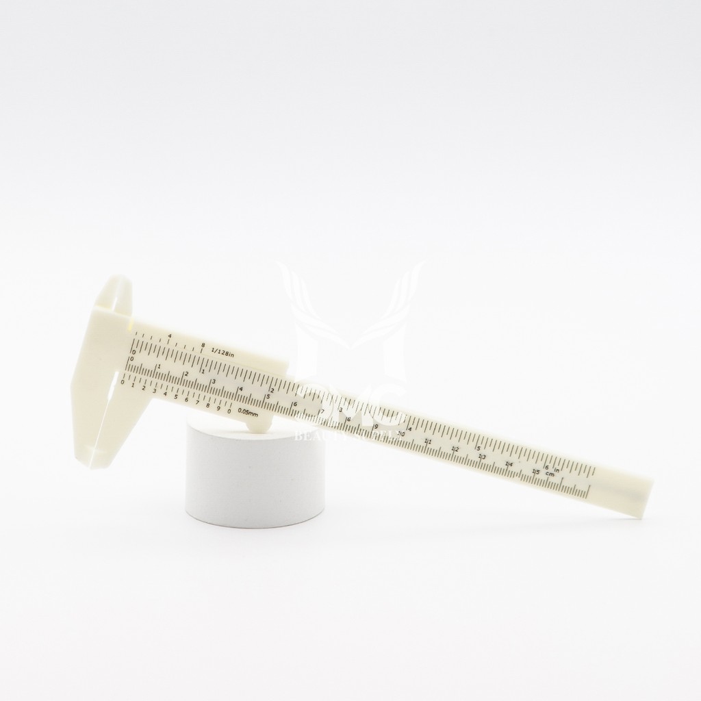 Thước kẹp nhựa CMC thước kẻ lông mày, tạo khuôn chân mày chính xác SP000247 | BigBuy360 - bigbuy360.vn