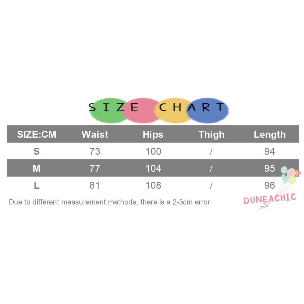 DUNEA Chân Váy Dáng Rộng Màu Trơn Phối Dây Rút Cá Tính Cho Nữ