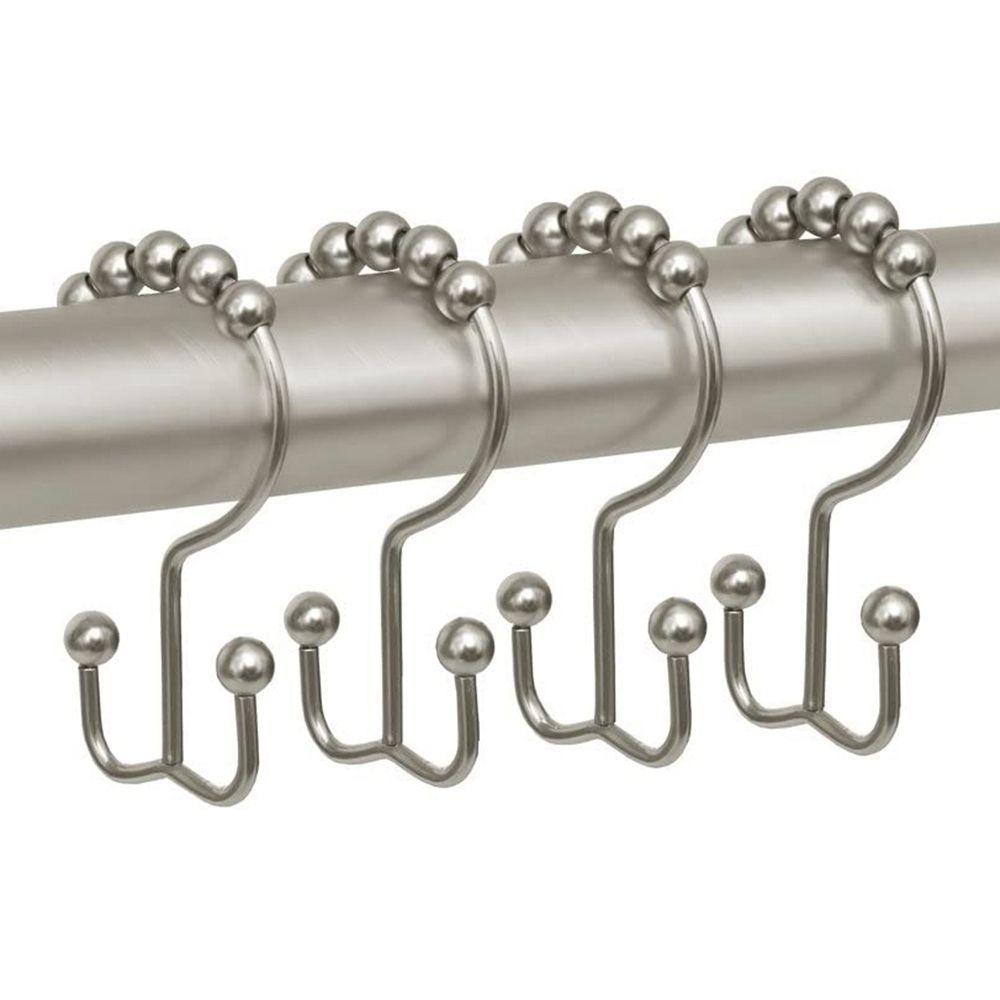 Set 12 Móc Treo Rèm Cửa Chống Gỉ Sét Tiện Dụng Chất Lượng Cao