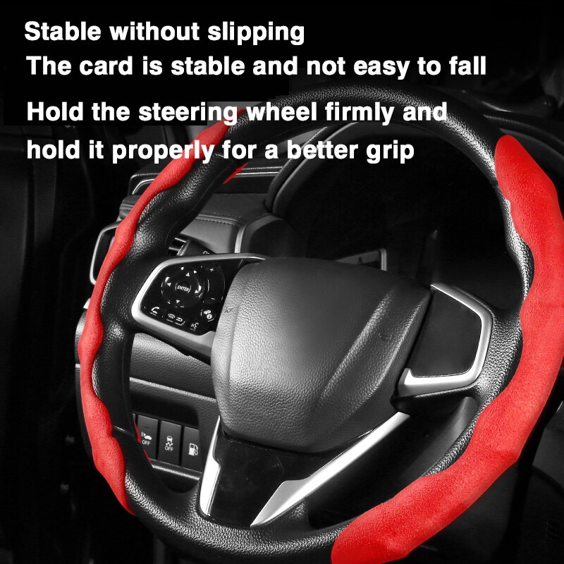 Bộ 2 Miếng Đệm Bọc Vô Lăng Xe Hơi Honda CITY JAZZ CIVIC HRV CRV BRV Accord Odyssey VEZEL