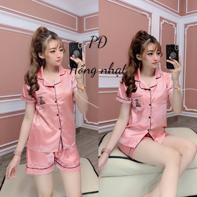 Pijama phi lụa
